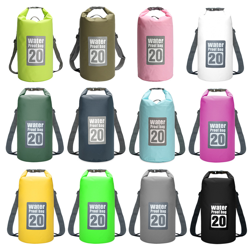 Dry Bag Backpack 30L Waterproof - Sucha torba Wodoodporny pływający plecak 5L/10L/15L/20L/30L