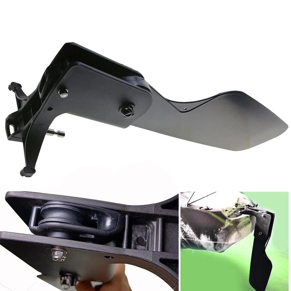 Kayak Rudder Kit Foot Control System - Kajak Kajak Ogon łodzi Kierunek steru