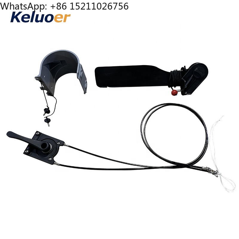 Kayak Rudder Kit Foot Control System - Akcesoria do kajaków: Ogonowy ster kajaka,