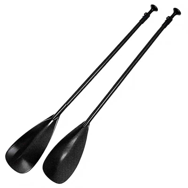 Kayak Paddle Carbon Fiber 2 Piece - Dwuczęściowa przenośna deska do wiosłowania z