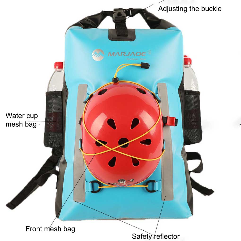 Dry Bag Backpack 30L Waterproof - Wodoodporny plecak 30L z przegrodą na