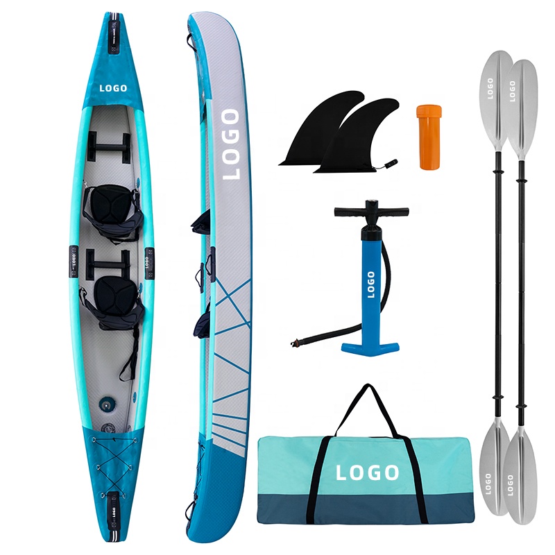 Inflatable Kayak 2 Person Drop Stitch - Kajak Drop Stitch, ponton, kanu dmuchane,