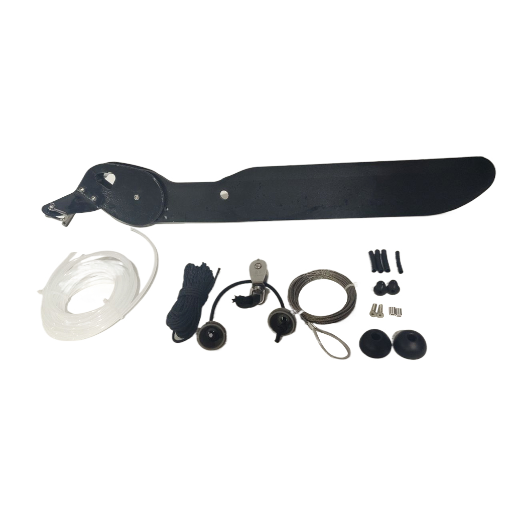 Kayak Rudder Kit Foot Control System - Zestaw narzędzi do sterowania kierunkiem poprzecznym