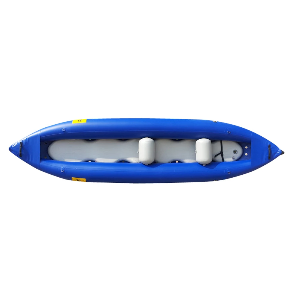 Inflatable Kayak 2 Person Drop Stitch - Nadmuchiwany kajak wędkarski 2-osobowy nadmuchiwany kajak