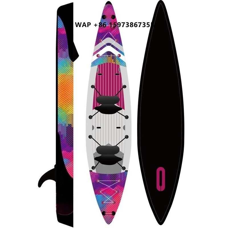 Inflatable Kayak 2 Person Drop Stitch - Skatinger Factory Hurtownia Nadmuchiwanych Kajaków 375cm