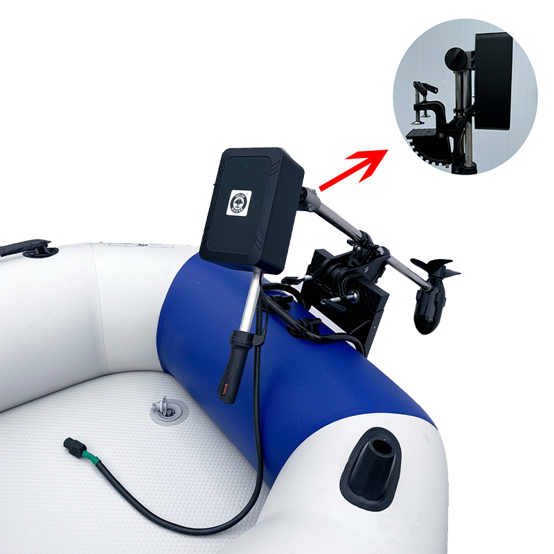 SOLAR MARINE 420lbs ciąg 24-48 – Electric Trolling Motor Kayak Mount recenzja i cena
