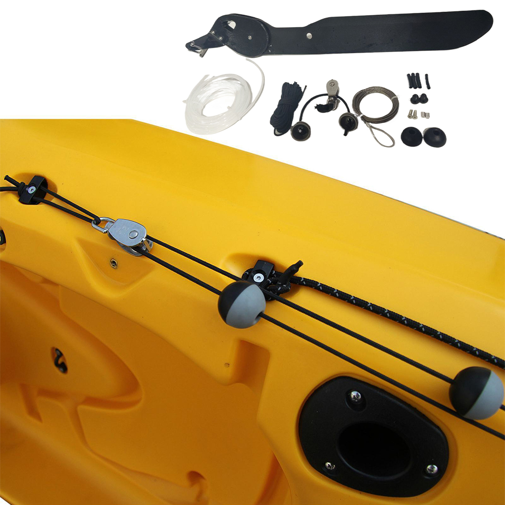 Zestaw narzędzi do układu kier – Kayak Rudder Kit Foot Control System recenzja i cena