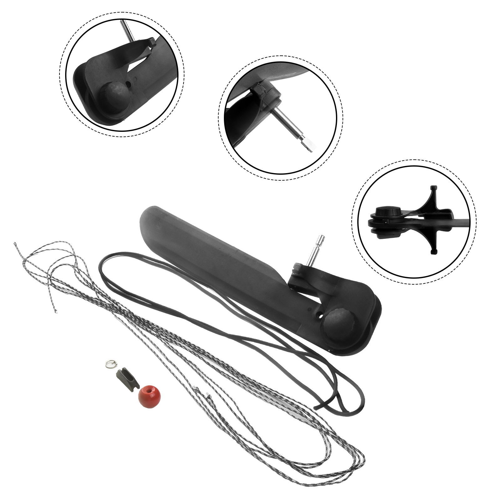 Kierownica do kajaka, akcesori – Kayak Rudder Kit Foot Control System recenzja i cena
