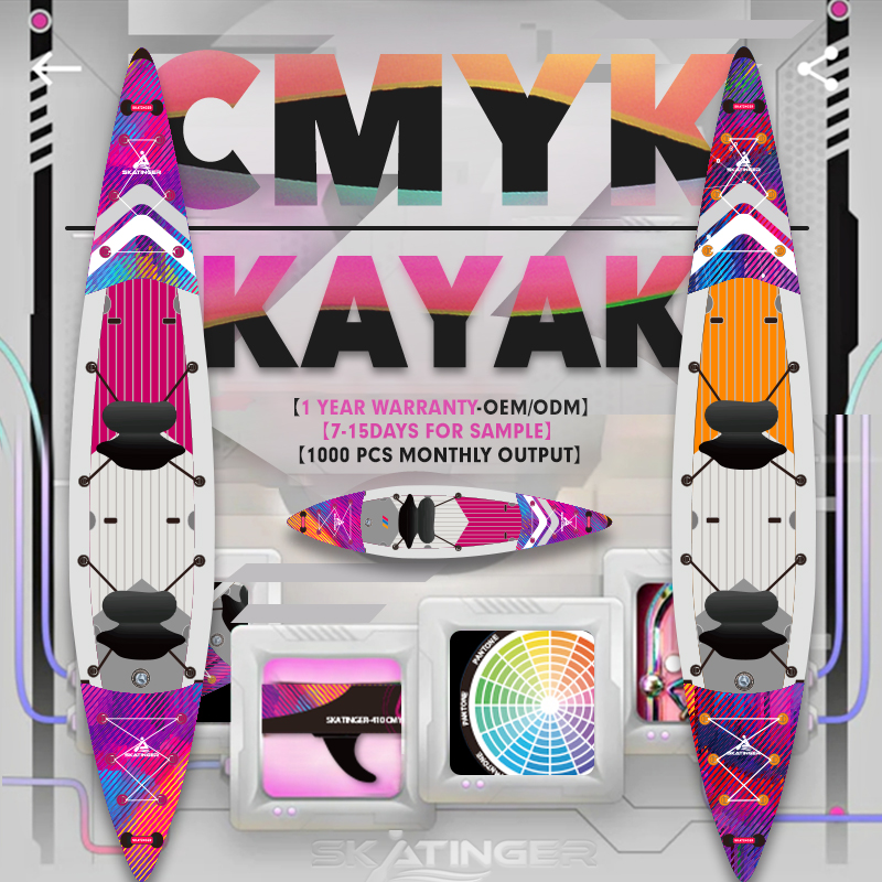 Skatinger Nadmuchiwany Kajak D – Inflatable Kayak 2 Person Drop Stitch recenzja i cena