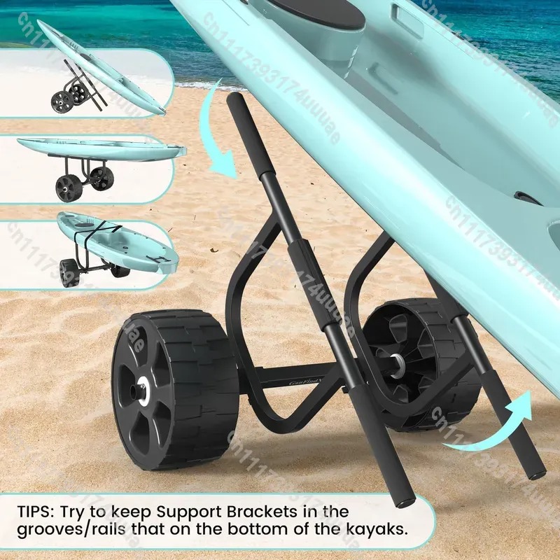 Wytrzymały wózek transportowy  – Kayak Cart Trolley Carrier Dolly recenzja i cena
