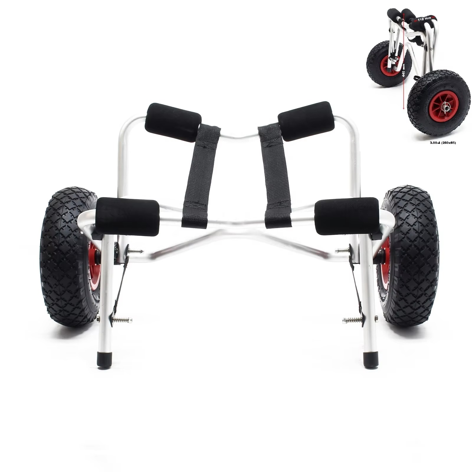 Wózek transportowy do kajaków  – Kayak Cart Trolley Carrier Dolly recenzja i cena
