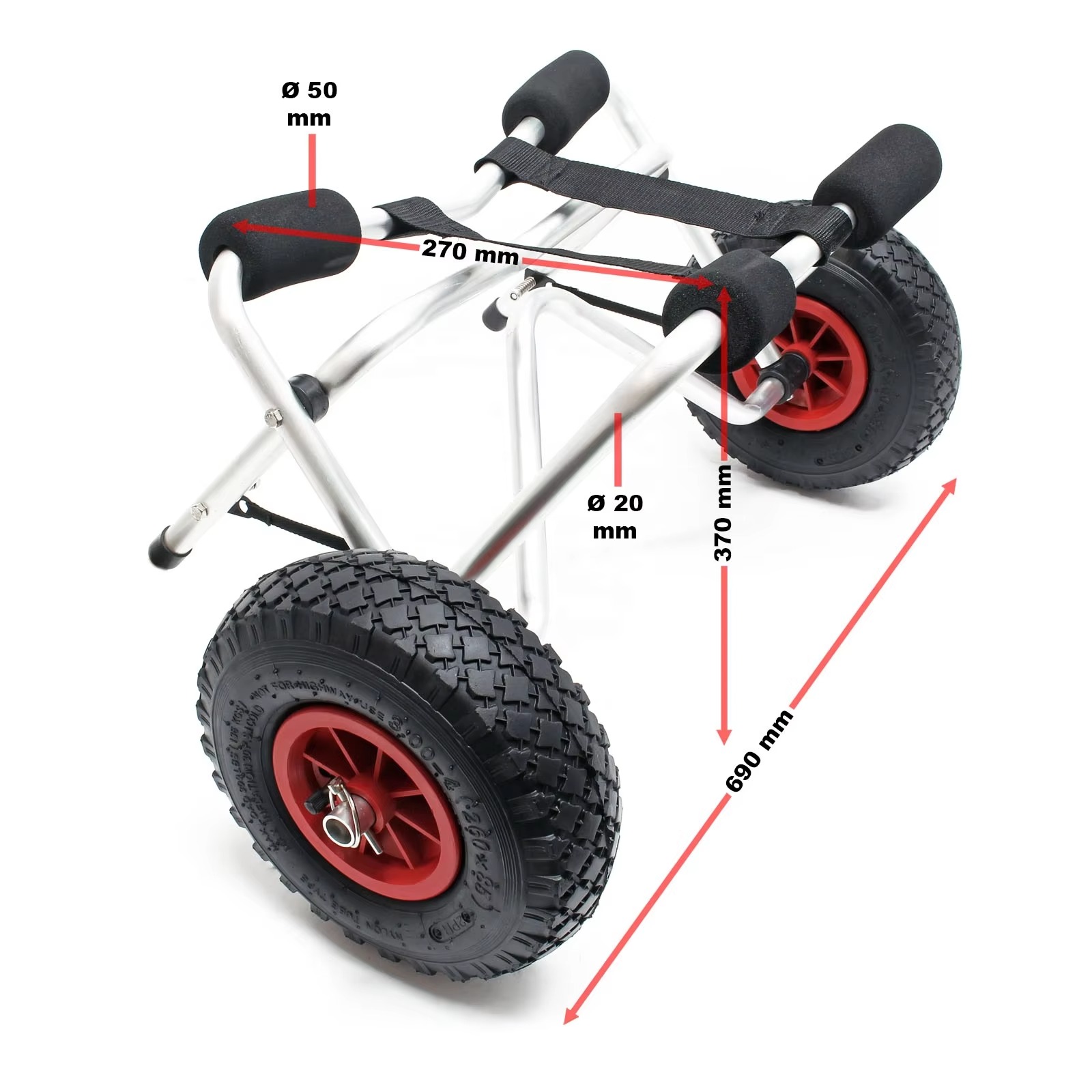 Wózek transportowy do kajaków  – Kayak Cart Trolley Carrier Dolly recenzja i cena