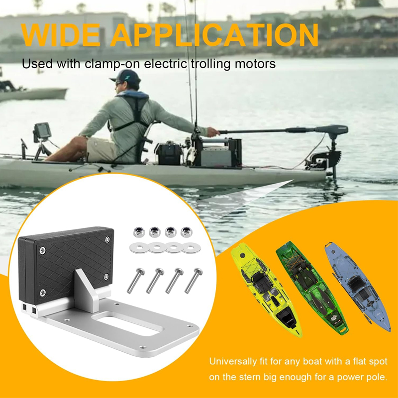 Uchwyt montażowy silnika troll – Electric Trolling Motor Kayak Mount recenzja i cena