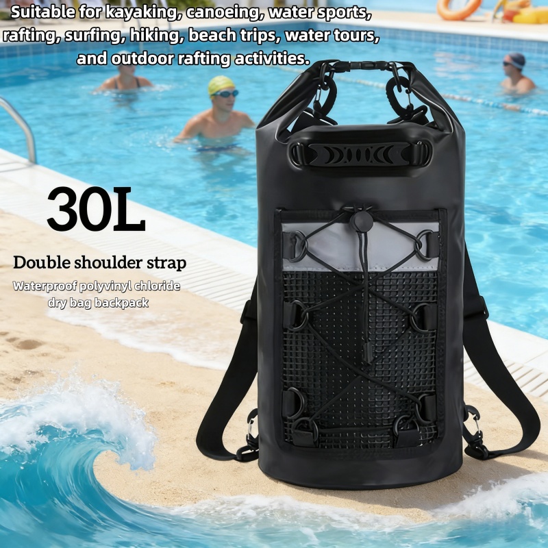 Wodoodporny worek PVC 30L Dams – Dry Bag Backpack 30L Waterproof recenzja i cena