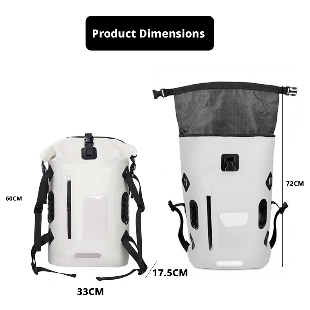 Wodoszczelny worek 30L, plecak – Dry Bag Backpack 30L Waterproof recenzja i cena