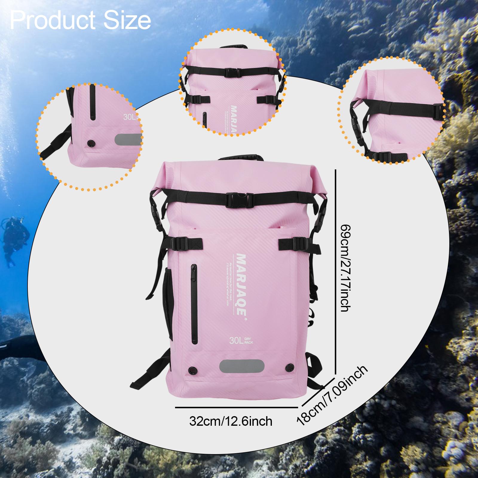 Plecak wodoodporny o pojemnośc – Dry Bag Backpack 30L Waterproof recenzja i cena