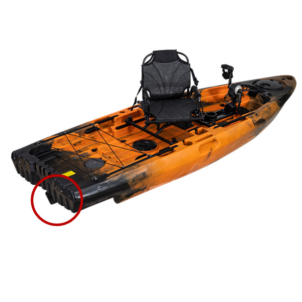 Wodne pojazdy Kajak Kanu Ster  – Kayak Rudder Kit Foot Control System recenzja i cena