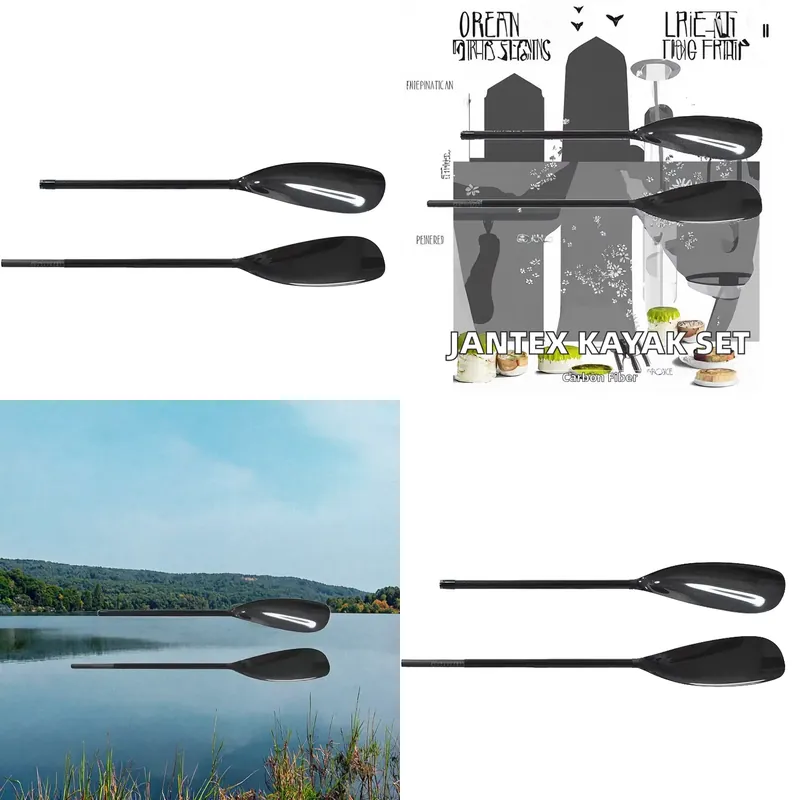 Wiosło do kajaka z włókna węgl – Kayak Paddle Carbon Fiber 2 Piece recenzja i cena