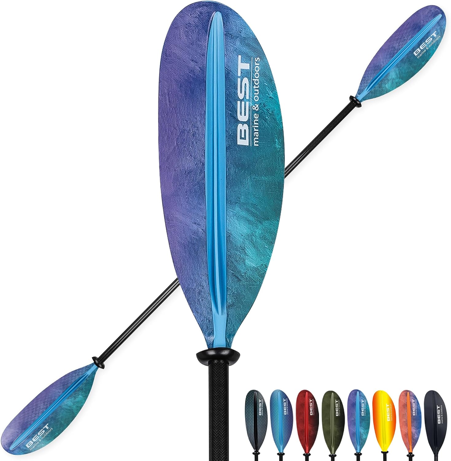 Wiosło do kajaka z włókna węgl – Kayak Paddle Carbon Fiber 2 Piece recenzja i cena