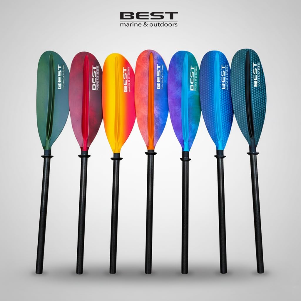 Wiosło do kajaka z włókna węgl – Kayak Paddle Carbon Fiber 2 Piece recenzja i cena