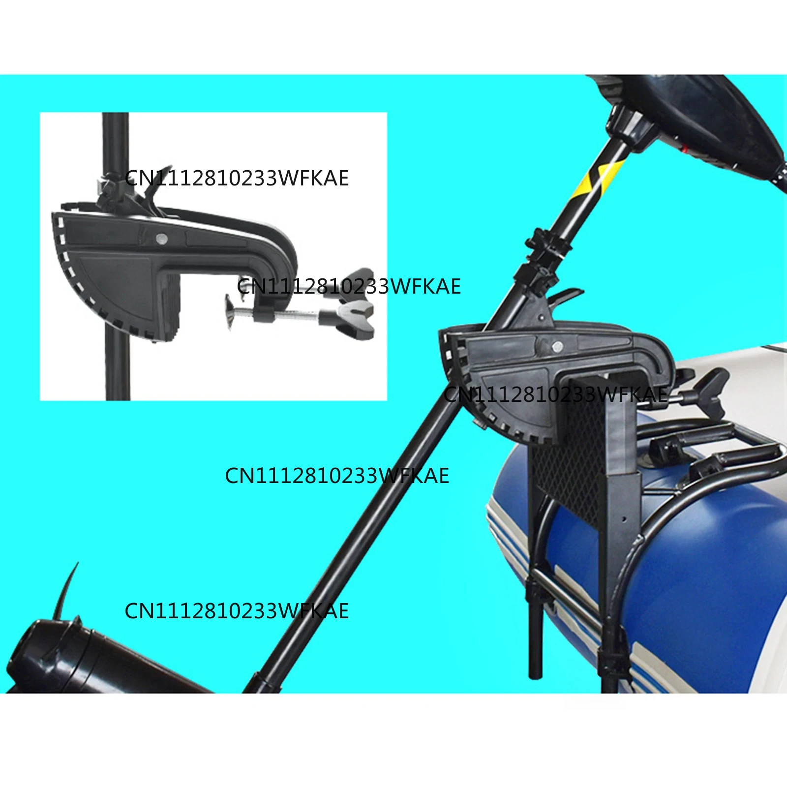 Elektryczny uchwyt do montażu  – Electric Trolling Motor Kayak Mount recenzja i cena