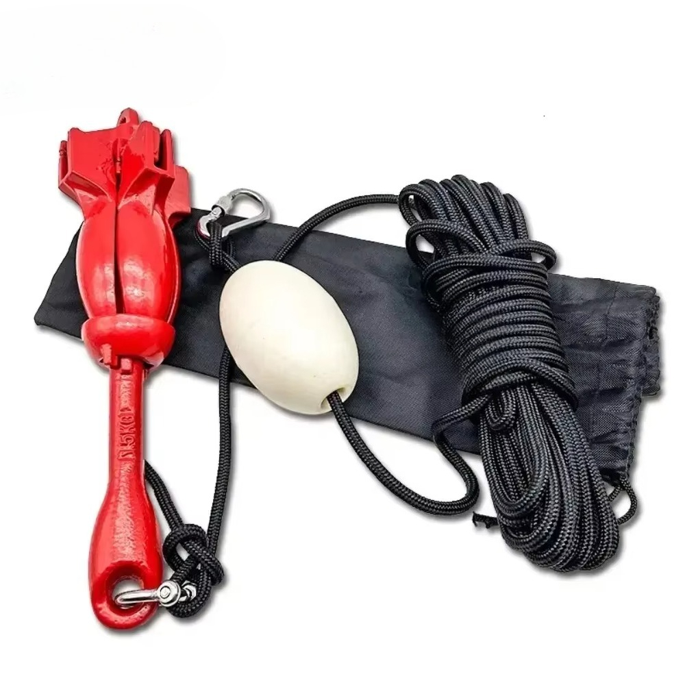 Zestaw do kotwiczenia kajaka,  – Kayak Anchor Kit Folding 1.5Kg recenzja i cena