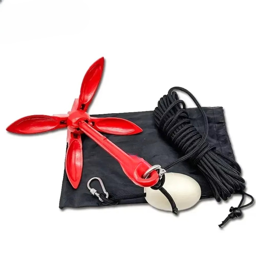 Zestaw do kotwiczenia kajaka,  – Kayak Anchor Kit Folding 1.5Kg recenzja i cena