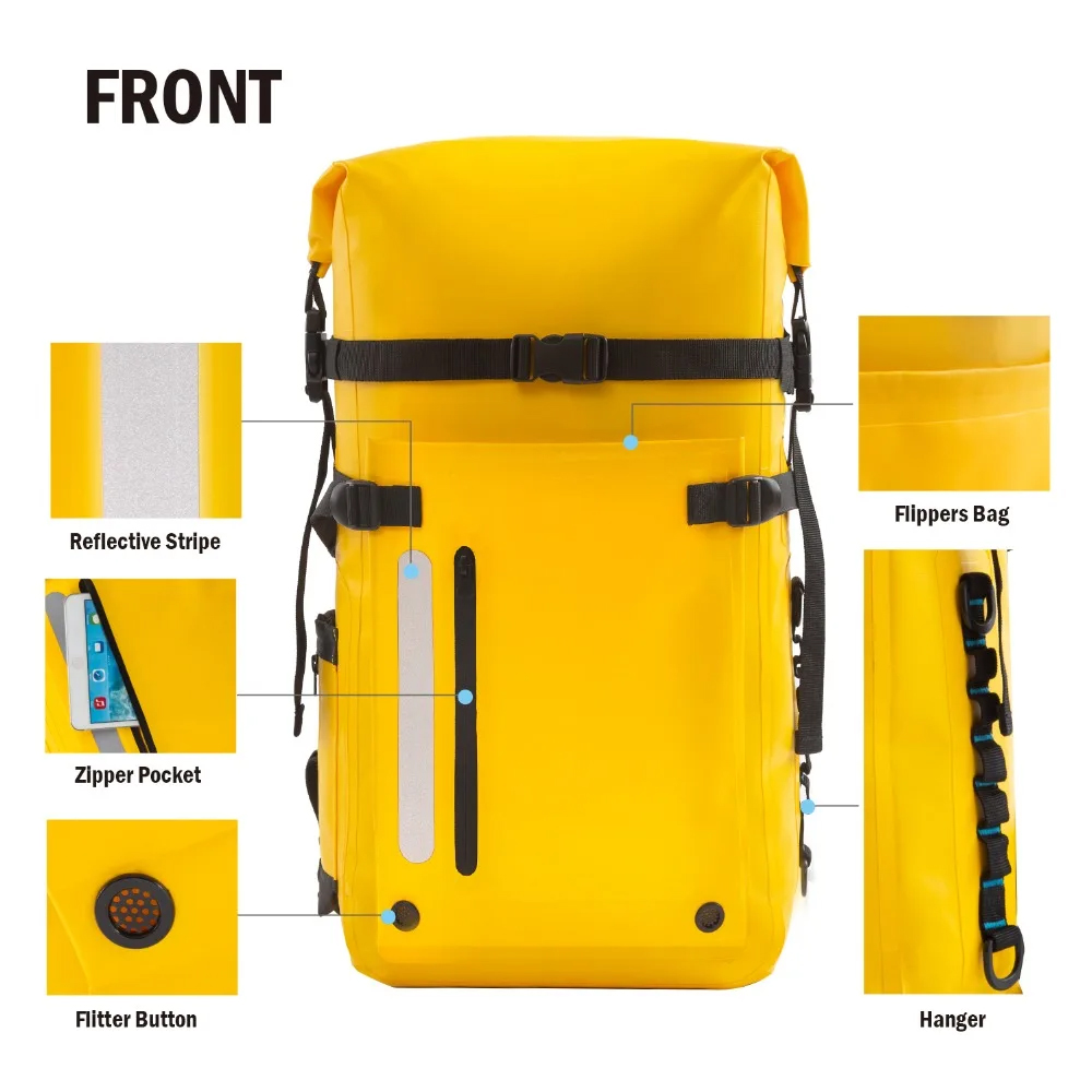 CXMMQQ 1 szt. Wodoodporny plec – Dry Bag Backpack 30L Waterproof recenzja i cena