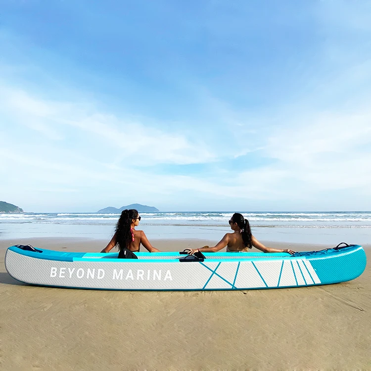 Kajak samopompujący K1 K2 dla  – Inflatable Kayak 2 Person Drop Stitch recenzja i cena