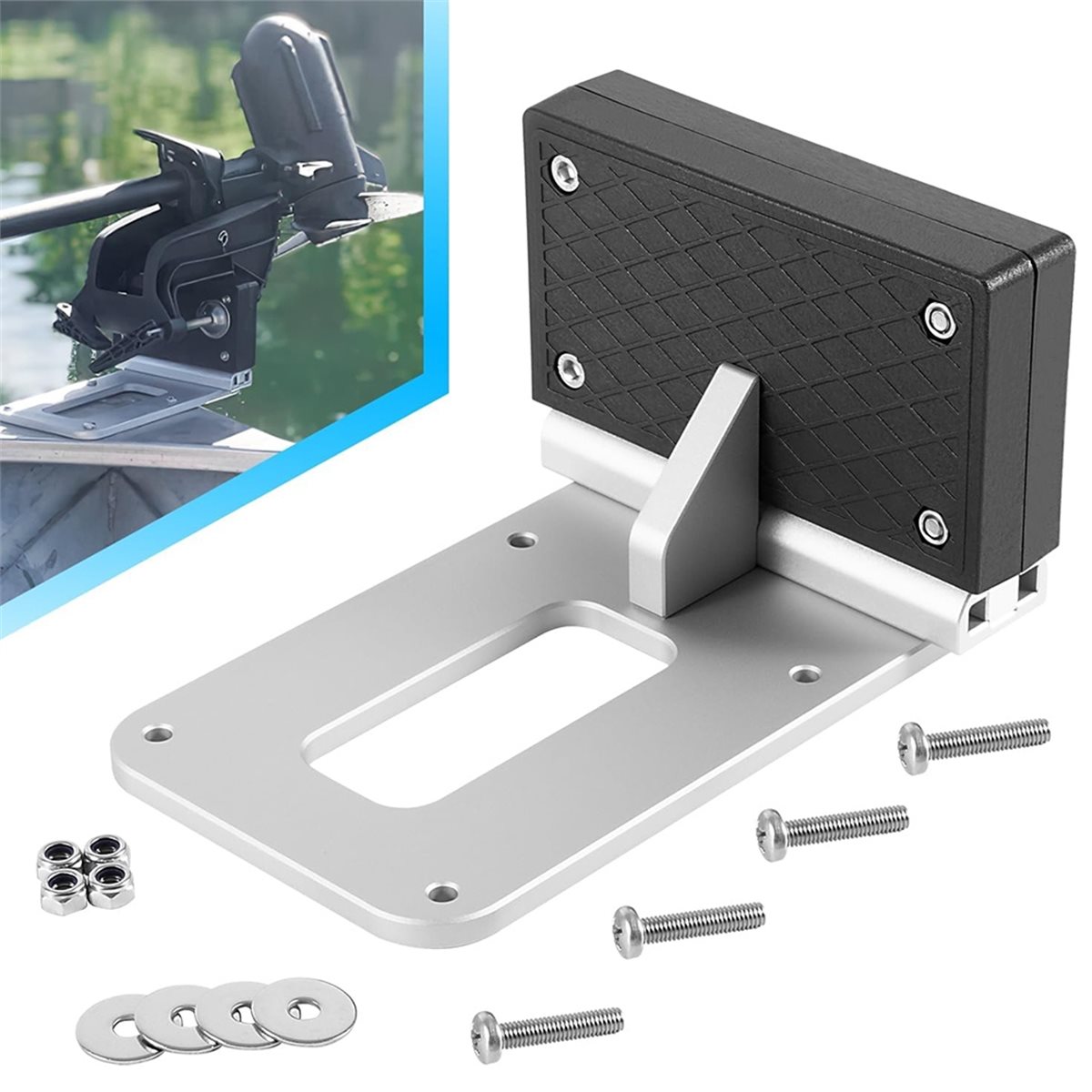 Uniwersalny uchwyt na silnik t – Electric Trolling Motor Kayak Mount recenzja i cena