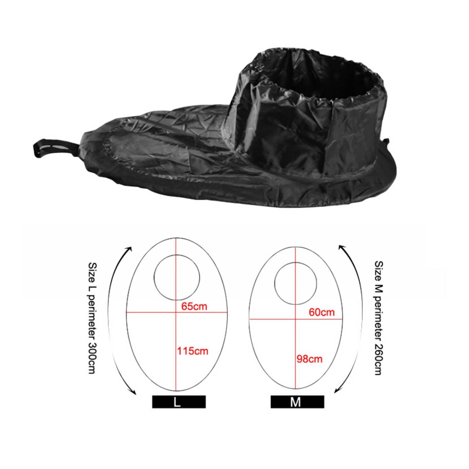 Wodoodporna osłona kajaka z ny – Kayak Spray Skirt Waterproof Nylon recenzja i cena