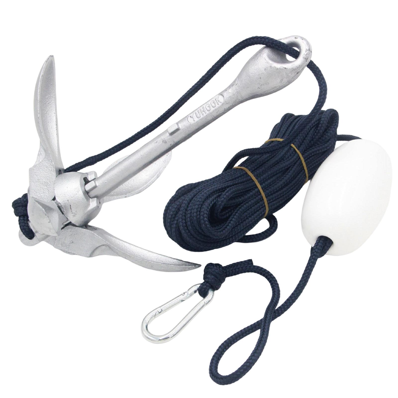 Zestaw kotwicy do kajaka skład – Kayak Anchor Kit Folding 1.5Kg recenzja i cena