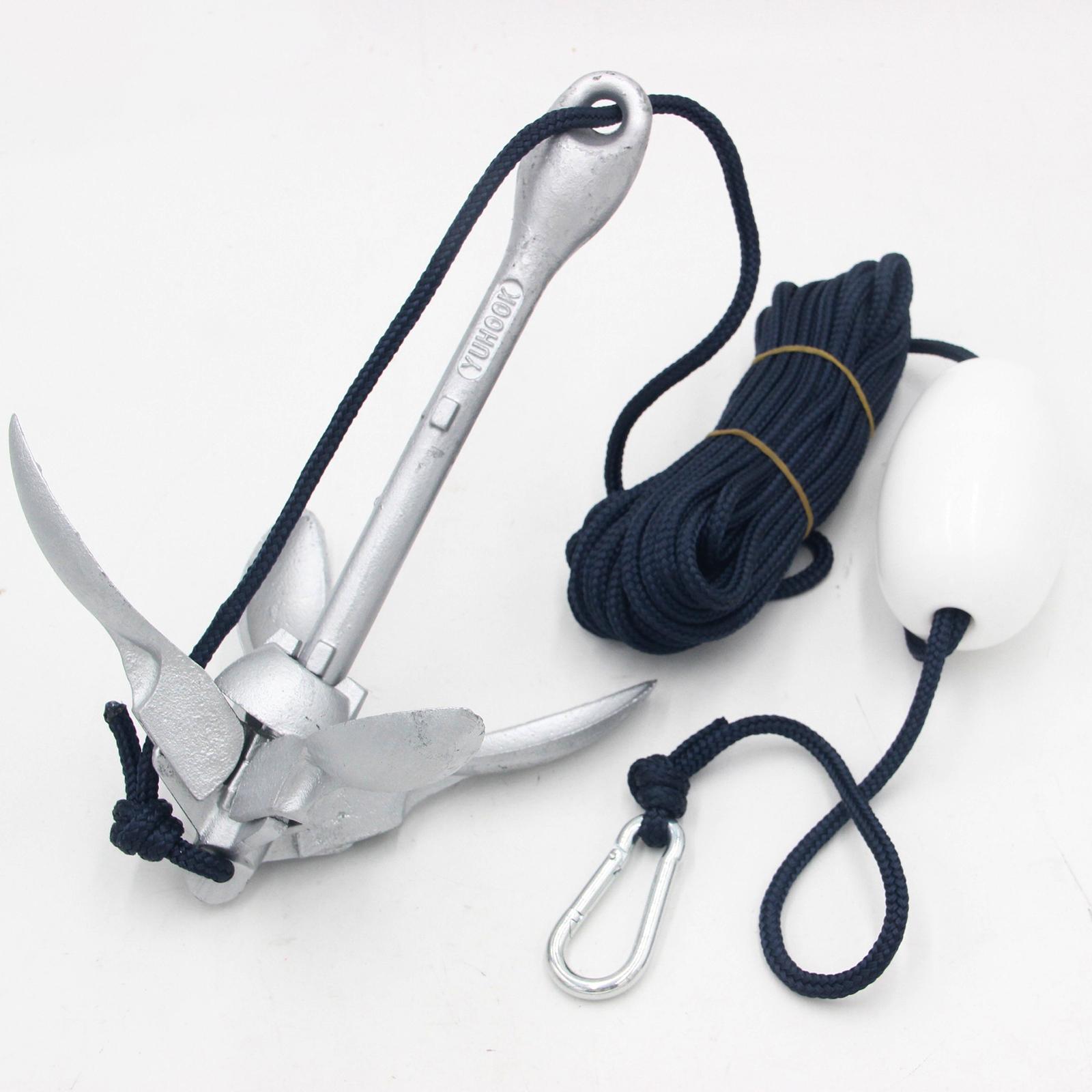 Zestaw kotwicy do kajaka skład – Kayak Anchor Kit Folding 1.5Kg recenzja i cena